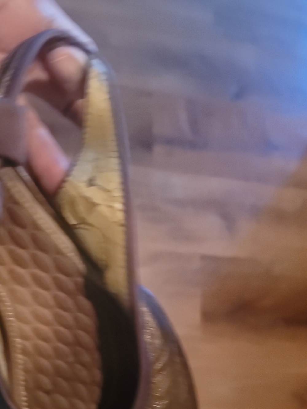 Women's Metallic Copper Mary Jane Flats - Picture 4 of 4